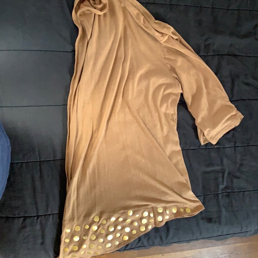 Woman cardigan three quarter sleeve